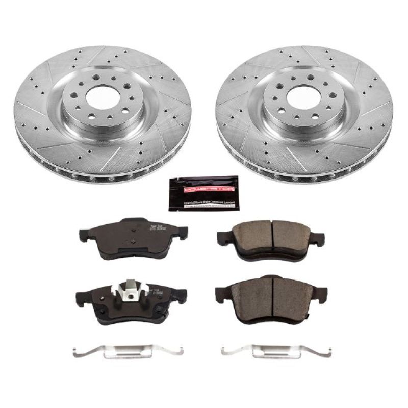 Power Stop 14-19 Fiat 500L Front Z23 Evolution Sport Brake Kit Power Stop 14-19 Fiat 500L Front Z23 Evolution Sport Brake Kit