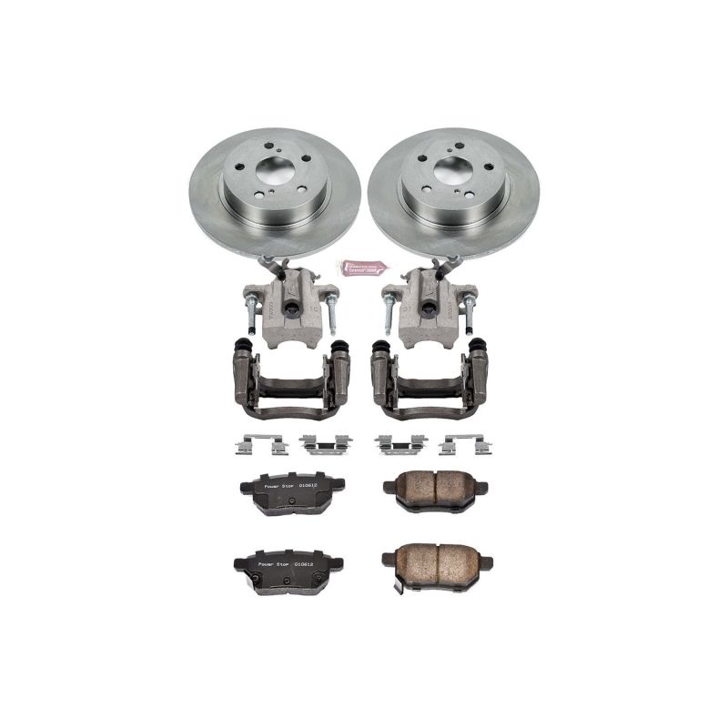 Power Stop 11-16 Scion tC Rear Autospecialty Brake Kit w/Calipers Power Stop 11-16 Scion tC Rear Autospecialty Brake Kit w/Calipers