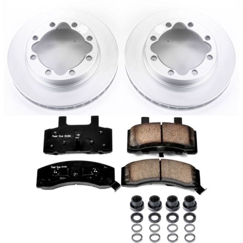 Power Stop 94-99 Chevrolet K1500 Suburban Front Z17 Evolution Geomet Coated Brake Kit Power Stop 94-99 Chevrolet K1500 Suburban Front Z17 Evolution Geomet Coated Brake Kit