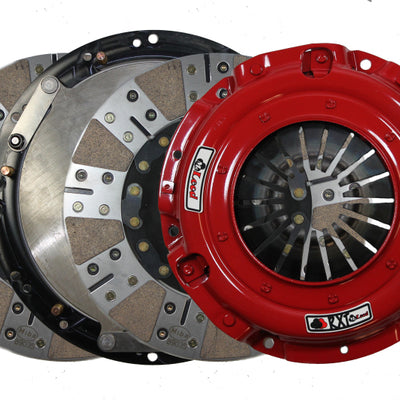 McLeod RXT Twin Disc Clutch Kit 18-19 Ford Mustang RXT 1 x 26 Spline 0 Bal w/164T 8 Bolt AL Flywheel