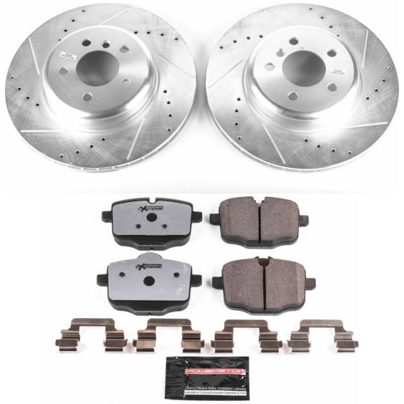 Power Stop 11-16 BMW 550i Rear Z26 Street Warrior Brake Kit Power Stop 11-16 BMW 550i Rear Z26 Street Warrior Brake Kit