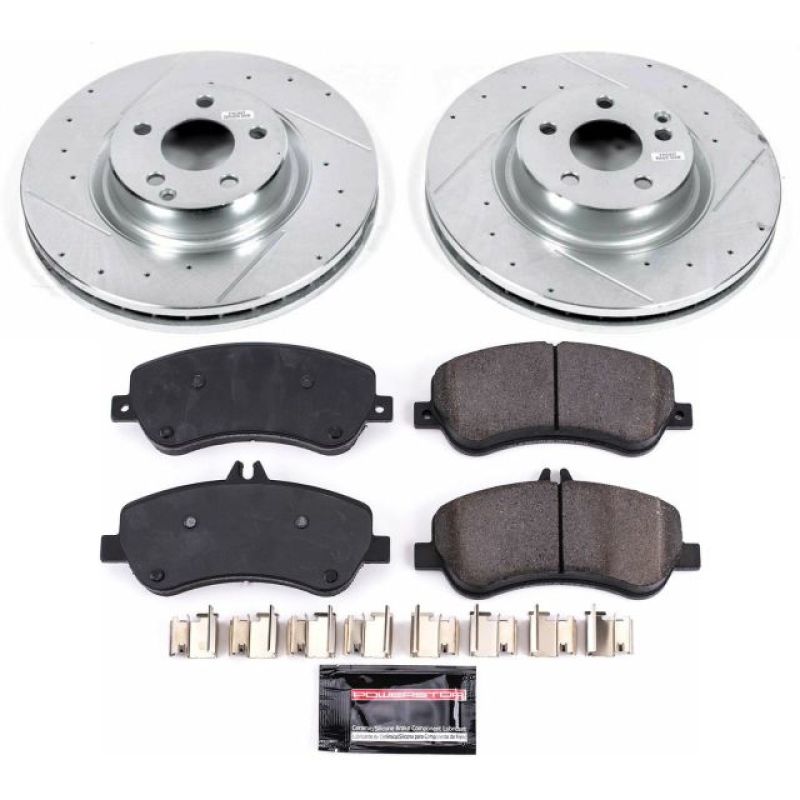 Power Stop 13-15 Mercedes-Benz GLK250 Front Z23 Evolution Sport Brake Kit Power Stop 13-15 Mercedes-Benz GLK250 Front Z23 Evolution Sport Brake Kit