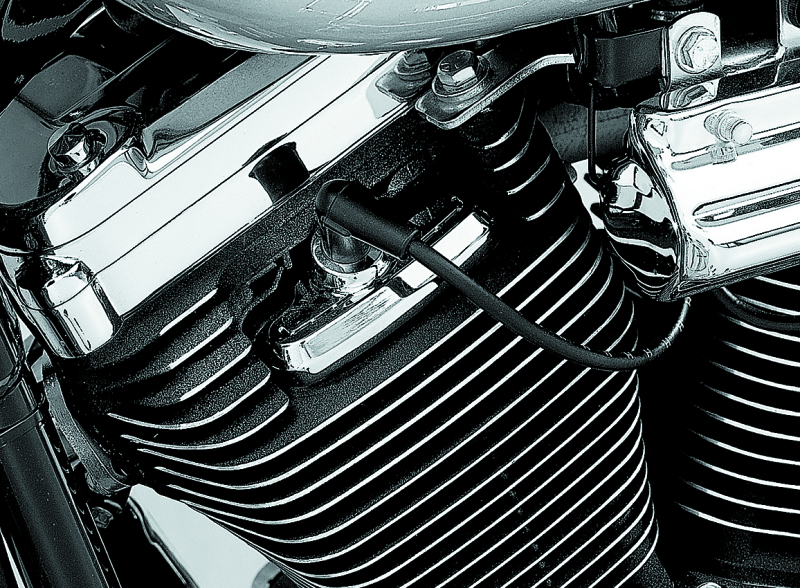 Kuryakyn Spark Plug & Head Bolt Covers Evolution Motors & 86-03 XL Models Kuryakyn Spark Plug & Head Bolt Covers Evolution Motors & 86-03 XL Models