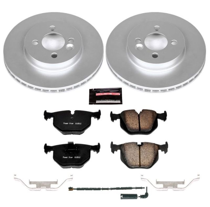 Power Stop 01-06 BMW 330Ci Rear Z23 Evolution Sport Coated Brake Kit Power Stop 01-06 BMW 330Ci Rear Z23 Evolution Sport Coated Brake Kit