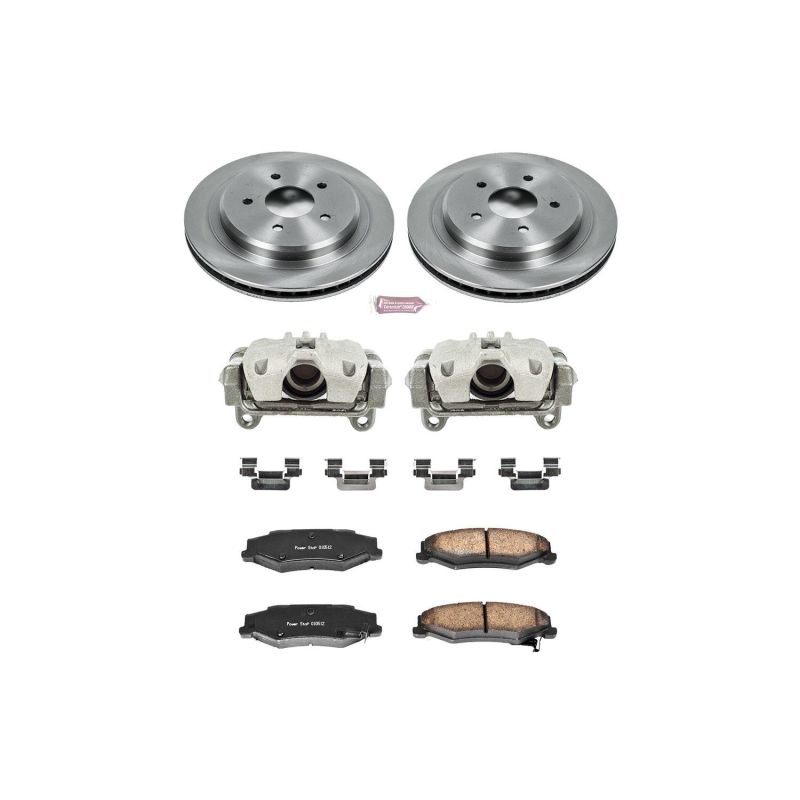 Power Stop 04-09 Cadillac XLR Rear Autospecialty Brake Kit w/Calipers Power Stop 04-09 Cadillac XLR Rear Autospecialty Brake Kit w/Calipers