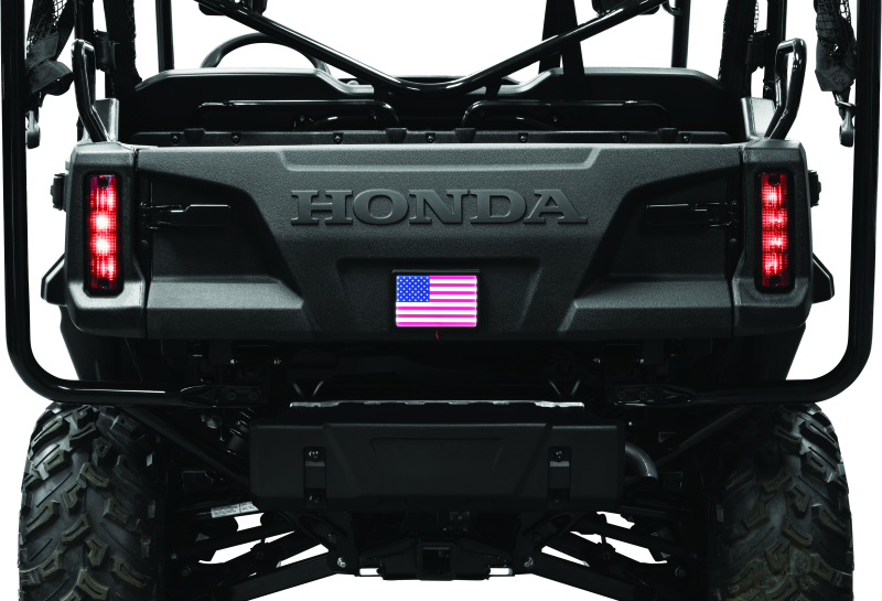 Kuryakyn Freedom Flag LED 4in X 6in Black Kuryakyn Freedom Flag LED 4in X 6in Black