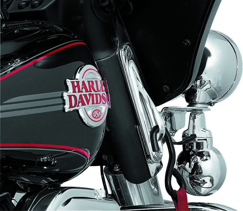 Kuryakyn Custom Teardrop Tie-Down Brackets 83-13 Touring Chrome Kuryakyn Custom Teardrop Tie-Down Brackets 83-13 Touring Chrome