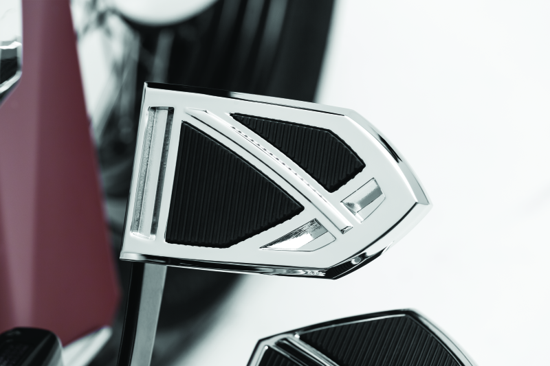Kuryakyn Phantom Brake Pedal Pad For 18-Up FL Softails Chrome Kuryakyn Phantom Brake Pedal Pad For 18-Up FL Softails Chrome