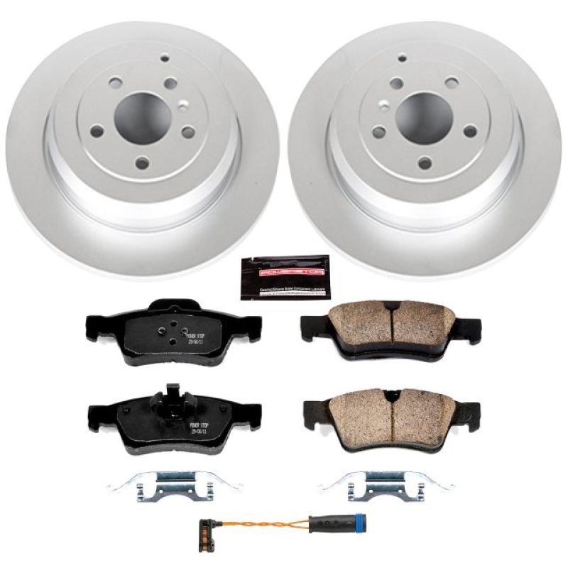 Power Stop 10-11 Mercedes-Benz ML450 Rear Z23 Evolution Sport Coated Brake Kit Power Stop 10-11 Mercedes-Benz ML450 Rear Z23 Evolution Sport Coated Brake Kit
