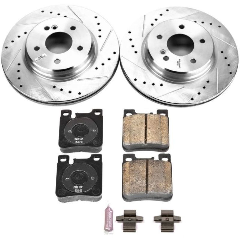 Power Stop 98-00 Mercedes-Benz C43 AMG Rear Z23 Evolution Sport Brake Kit Power Stop 98-00 Mercedes-Benz C43 AMG Rear Z23 Evolution Sport Brake Kit
