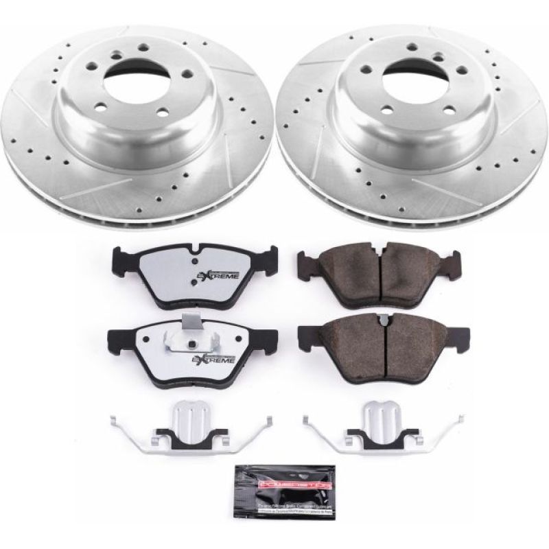 Power Stop 09-10 BMW Z4 Front Z26 Street Warrior Brake Kit Power Stop 09-10 BMW Z4 Front Z26 Street Warrior Brake Kit