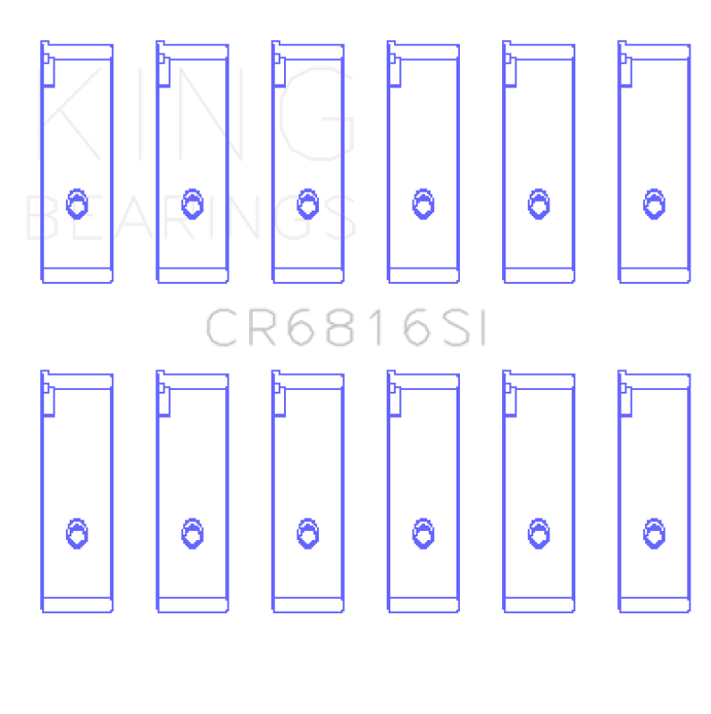 King Engine Bearings Suzuki H20A/H25A/H27A (Size +0.25mm) Connecting Rod Bearing Set King Engine Bearings Suzuki H20A/H25A/H27A (Size +0.25mm) Connecting Rod Bearing Set