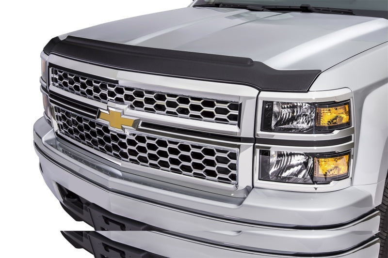 AVS 07-14 Chevy Tahoe Aeroskin II Textured Low Profile Hood Shield - Black AVS 07-14 Chevy Tahoe Aeroskin II Textured Low Profile Hood Shield - Black