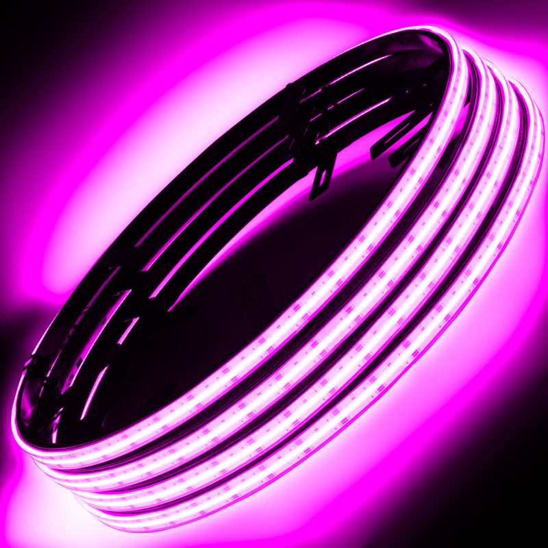 ORACLE Lighting LED Illuminated Wheel Rings 16.5in PLASMA ColorSHIFT w/BC2 Bluetooth Controller ORACLE Lighting LED Illuminated Wheel Rings 16.5in PLASMA ColorSHIFT w/BC2 Bluetooth Controller