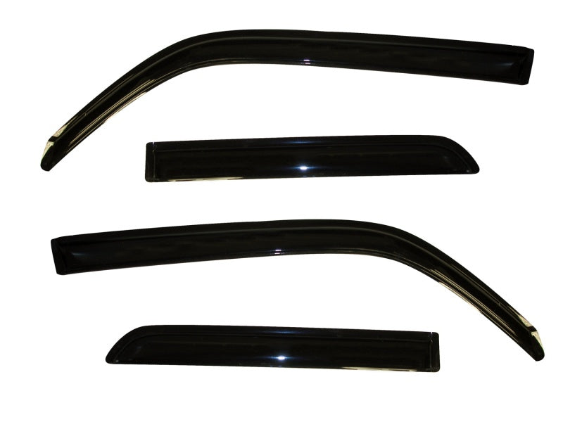 AVS 10-18 Toyota 4Runner Ventvisor Outside Mount Window Deflectors 4pc - Smoke AVS 10-18 Toyota 4Runner Ventvisor Outside Mount Window Deflectors 4pc - Smoke