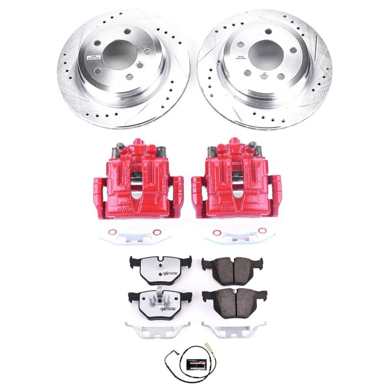 Power Stop 2006 BMW 325xi Rear Z26 Street Warrior Brake Kit w/Calipers Power Stop 2006 BMW 325xi Rear Z26 Street Warrior Brake Kit w/Calipers