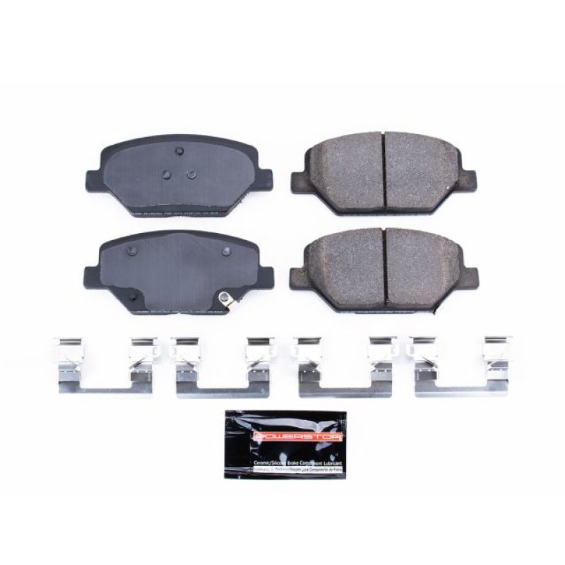 Power Stop 16-19 Buick Envision Front Z23 Evolution Sport Brake Pads w/Hardware Power Stop 16-19 Buick Envision Front Z23 Evolution Sport Brake Pads w/Hardware