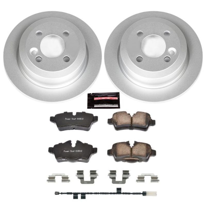Power Stop 11-16 Mini Cooper Rear Z23 Evolution Sport Coated Brake Kit Power Stop 11-16 Mini Cooper Rear Z23 Evolution Sport Coated Brake Kit