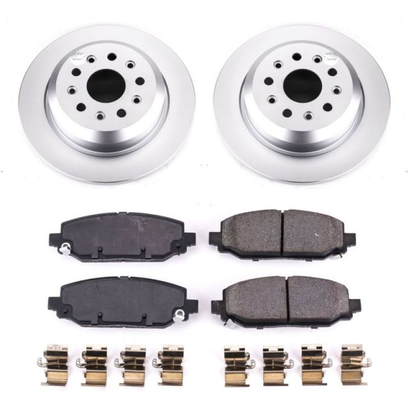 Power Stop 18-19 Jeep Wrangler Rear Z17 Evolution Geomet Coated Brake Kit Power Stop 18-19 Jeep Wrangler Rear Z17 Evolution Geomet Coated Brake Kit