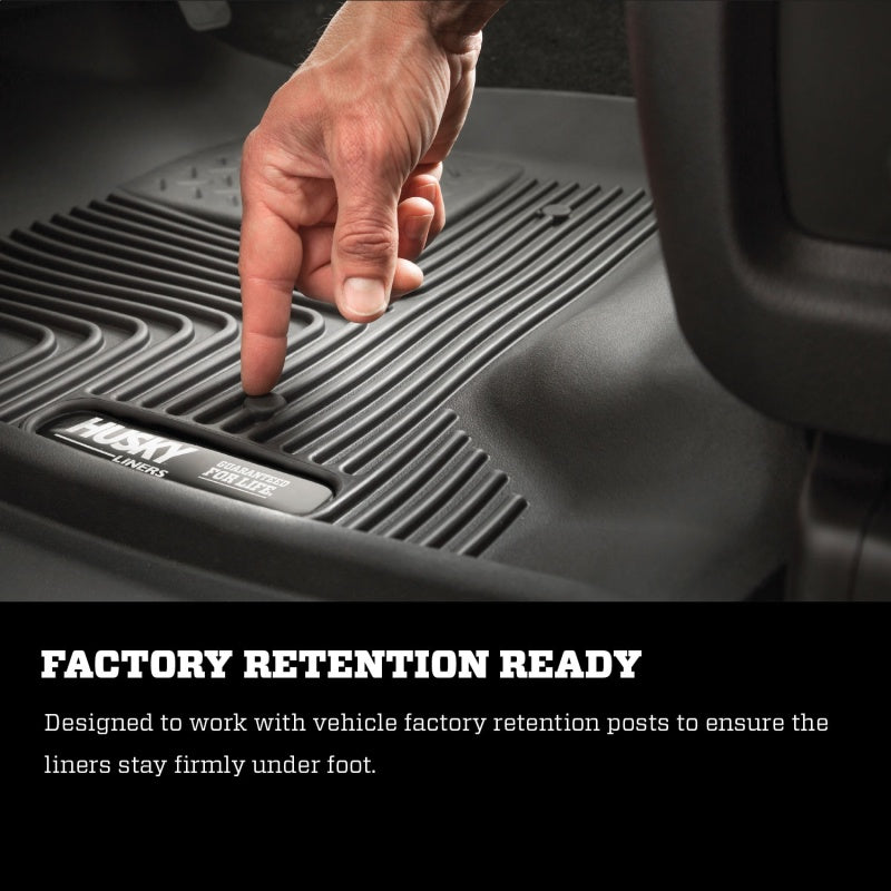 Husky Liners 11-15 Jeep Wrangler 2 Door X-Act Contour Black 2nd Row Floor Liners Husky Liners 11-15 Jeep Wrangler 2 Door X-Act Contour Black 2nd Row Floor Liners