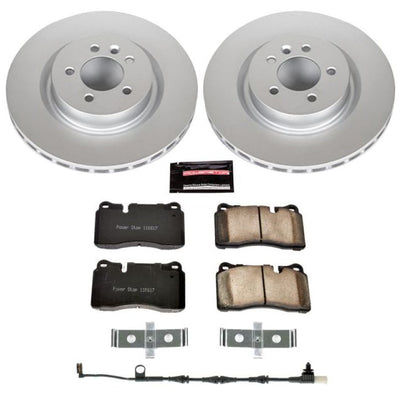 Power Stop 06-09 Land Rover Range Rover Sport Front Z23 Evolution Sport Coated Brake Kit