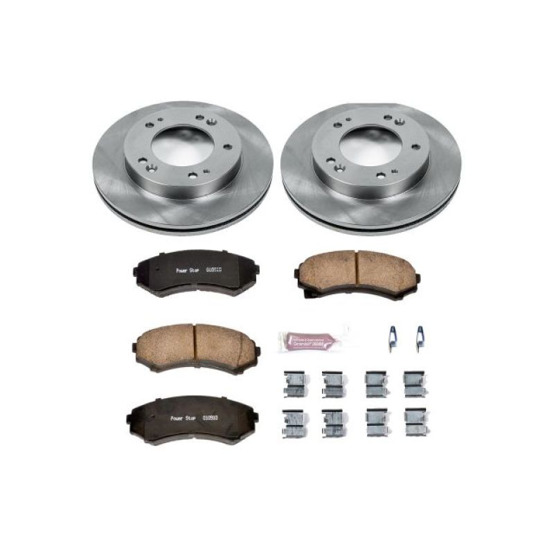 Power Stop 2002 Honda Passport Front Autospecialty Brake Kit Power Stop 2002 Honda Passport Front Autospecialty Brake Kit