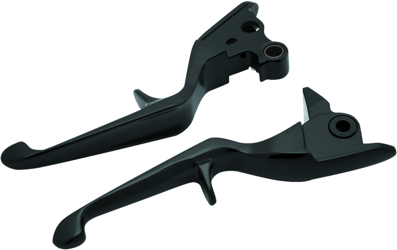 Kuryakyn Trigger Lever Set 08-13 Touring Cable Gloss Black Kuryakyn Trigger Lever Set 08-13 Touring Cable Gloss Black