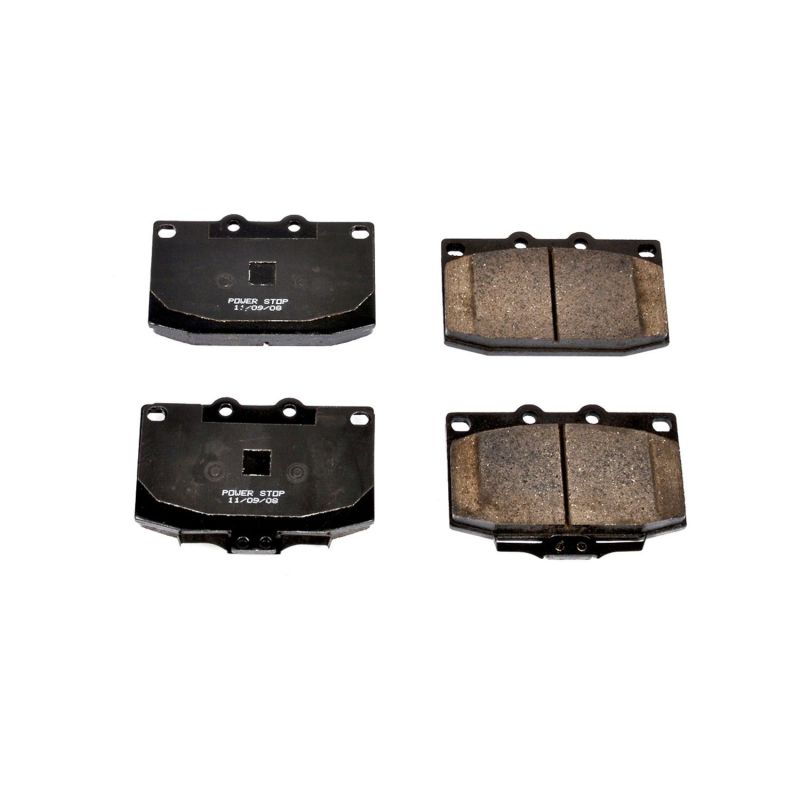 Power Stop 86-91 Mazda RX-7 Front Z16 Evolution Ceramic Brake Pads Power Stop 86-91 Mazda RX-7 Front Z16 Evolution Ceramic Brake Pads