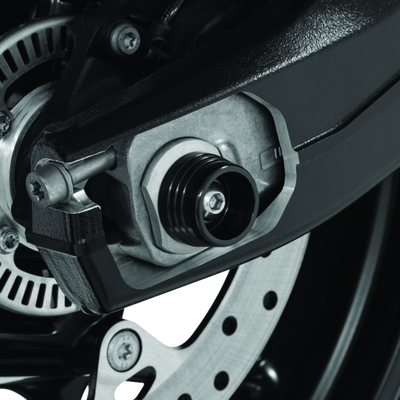 Kuryakyn Lodestar Rear Axle Slider Black