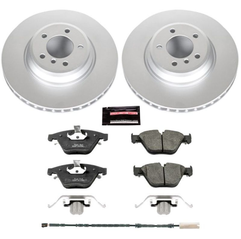 Power Stop 11-13 BMW 335i xDrive Front Z23 Evolution Sport Coated Brake Kit Power Stop 11-13 BMW 335i xDrive Front Z23 Evolution Sport Coated Brake Kit