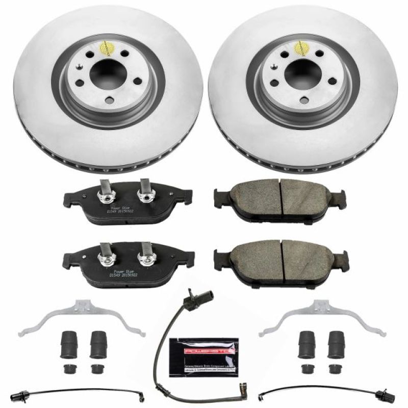 Power Stop 12-16 Audi A6 Quattro Front Z23 Evolution Sport Coated Brake Kit Power Stop 12-16 Audi A6 Quattro Front Z23 Evolution Sport Coated Brake Kit
