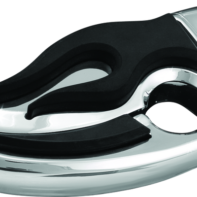 Kuryakyn Flamin Switchblade With Male Mount Adapter Chrome