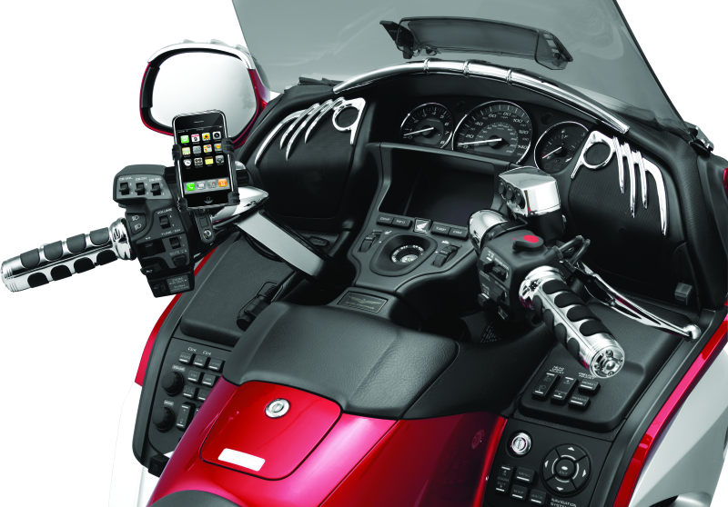 Kuryakyn Tech Connect Perch Mount Black Standard Kuryakyn Tech Connect Perch Mount Black Standard