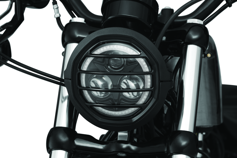 Kuryakyn Dillinger Headlight Trim 5-3/4 Black Kuryakyn Dillinger Headlight Trim 5-3/4 Black