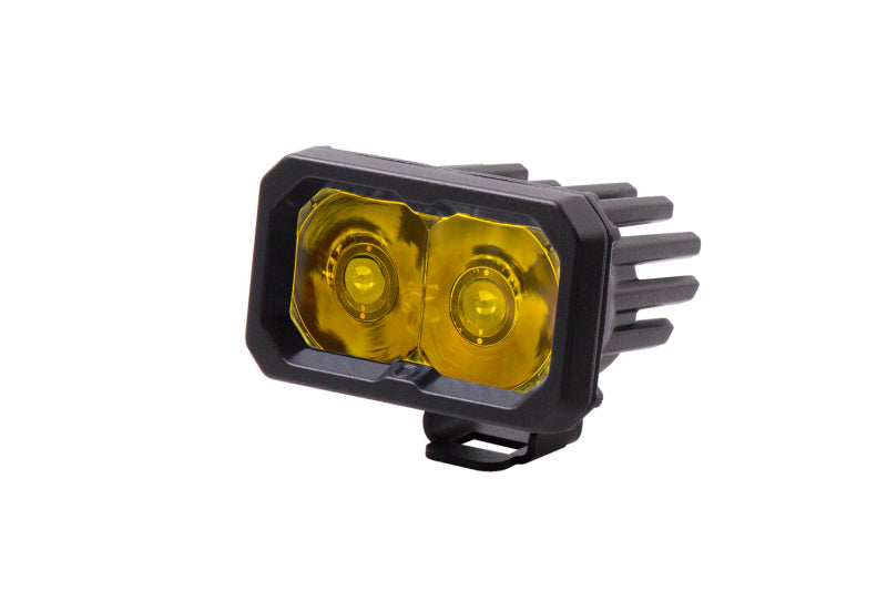 Diode Dynamics Stage Series 2 In LED Pod Pro - Yellow Spot Standard ABL Each Diode Dynamics Stage Series 2 In LED Pod Pro - Yellow Spot Standard ABL Each