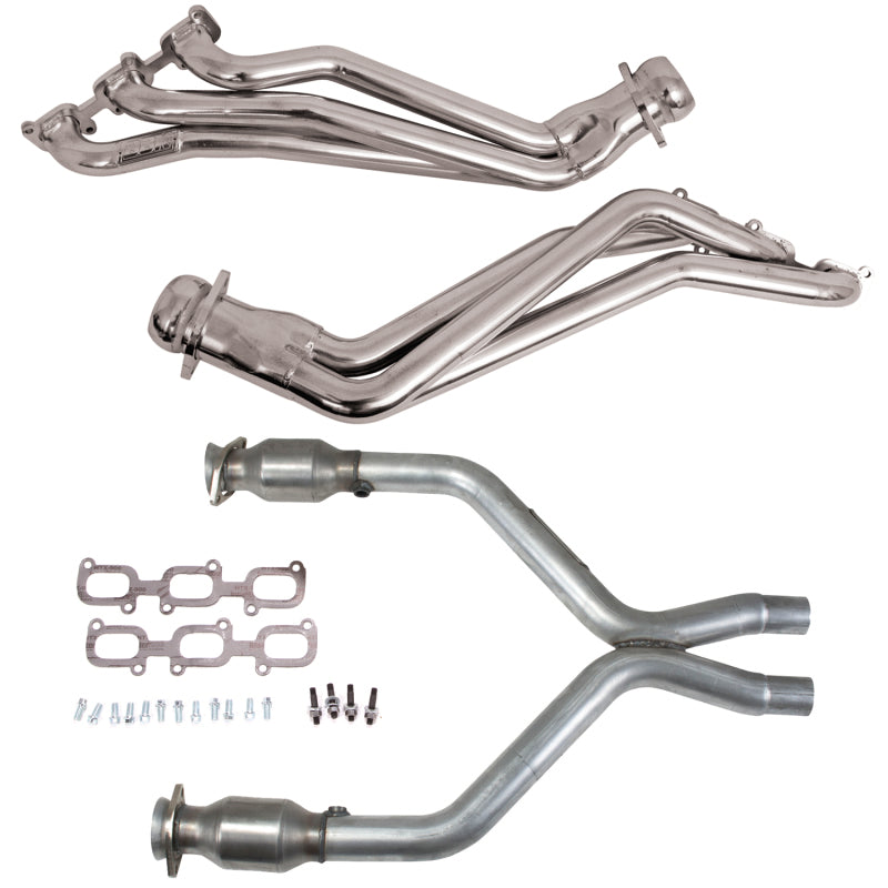 BBK 11-14 Ford Mustang V6 1-3/4 Long Tube Headers w/High Flow Catted X-Pipe (Silver Ceramic) BBK 11-14 Ford Mustang V6 1-3/4 Long Tube Headers w/High Flow Catted X-Pipe (Silver Ceramic)