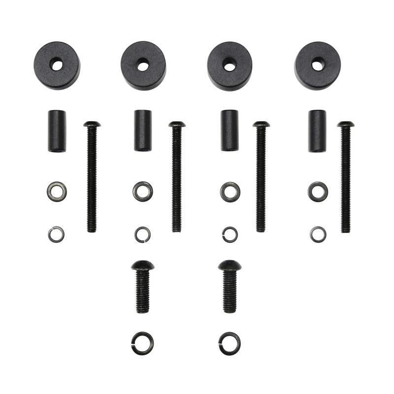 Westin 18-20 Jeep Wrangler / 2020 Gladiator LED Cowl Mount - Textured Black Westin 18-20 Jeep Wrangler / 2020 Gladiator LED Cowl Mount - Textured Black