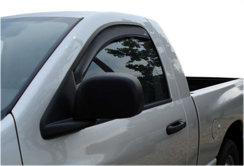 AVS 02-08 Dodge RAM 1500 Standard Cab Ventvisor In-Channel Window Deflectors 2pc - Smoke AVS 02-08 Dodge RAM 1500 Standard Cab Ventvisor In-Channel Window Deflectors 2pc - Smoke