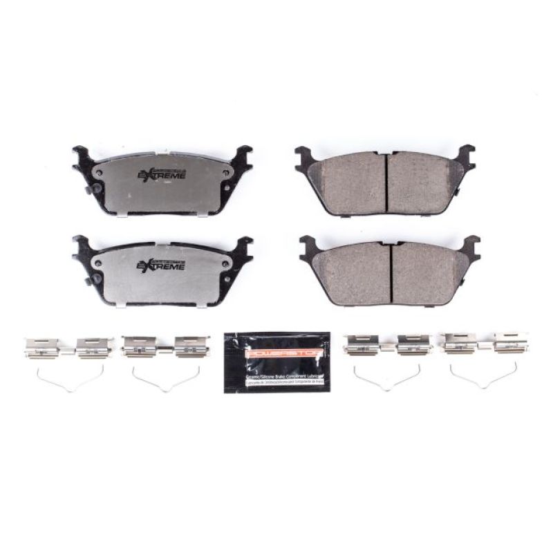 Power Stop 2019 Ram 1500 Rear Z36 Truck & Tow Brake Pads w/Hardware Power Stop 2019 Ram 1500 Rear Z36 Truck & Tow Brake Pads w/Hardware