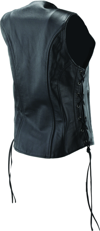Kuryakyn Leather By River Road Sapphire Leather Vest Black Womens - Small Kuryakyn Leather By River Road Sapphire Leather Vest Black Womens - Small