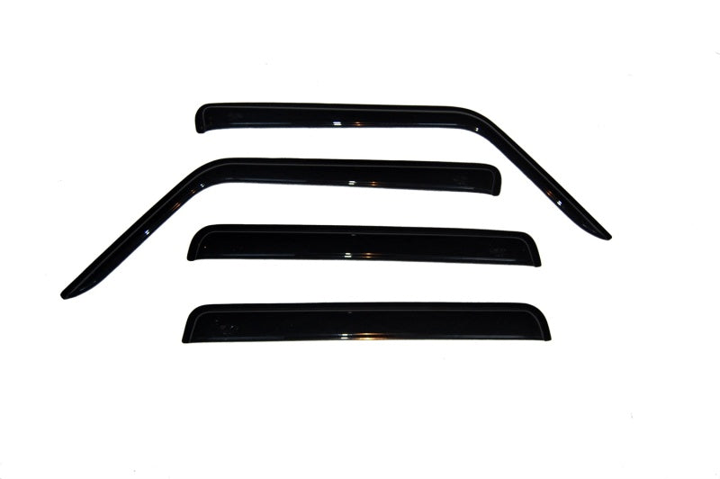 AVS 06-10 Jeep Commander Ventvisor Outside Mount Window Deflectors 4pc - Smoke AVS 06-10 Jeep Commander Ventvisor Outside Mount Window Deflectors 4pc - Smoke