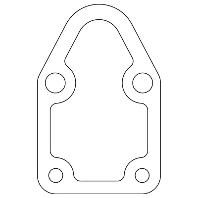Cometic Chrysler/Ford/GM Fuel Pump Gasket .031in Fiber - 4 Bolt - 10 Pack