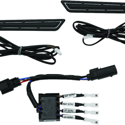 Kuryakyn LED Saddlebag Hinge Accents Black