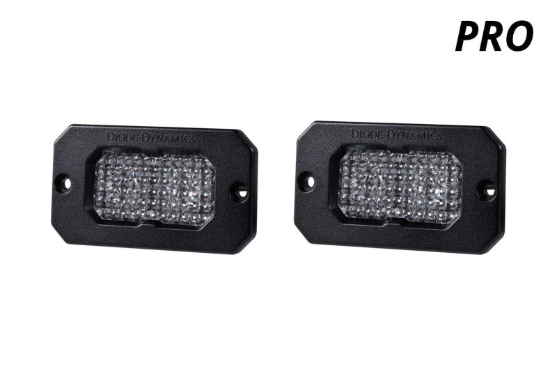 Diode Dynamics Stage Series 2in LED Pod Pro - White Combo Flush ABL (Pair) Diode Dynamics Stage Series 2in LED Pod Pro - White Combo Flush ABL (Pair)
