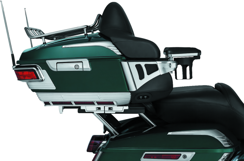 Kuryakyn Quick Adjust Tour-Pak Relocator 14-Up Touring Chrome Kuryakyn Quick Adjust Tour-Pak Relocator 14-Up Touring Chrome