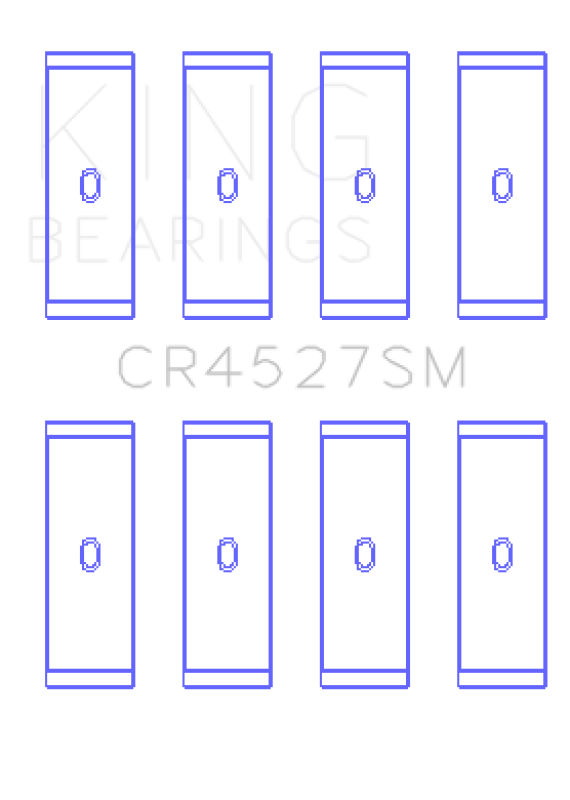 King Engine Bearings VW/Audi CAva/CAxa/Blf/Blg/Bts (Size +0.25mm) Connecting Rod Bearing Set King Engine Bearings VW/Audi CAva/CAxa/Blf/Blg/Bts (Size +0.25mm) Connecting Rod Bearing Set