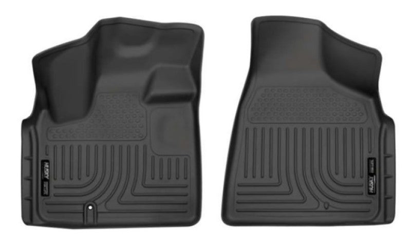 Husky Liners 08-20 Dodge Grand Caravan X-Act Contour Front Black Floor Liners Husky Liners 08-20 Dodge Grand Caravan X-Act Contour Front Black Floor Liners