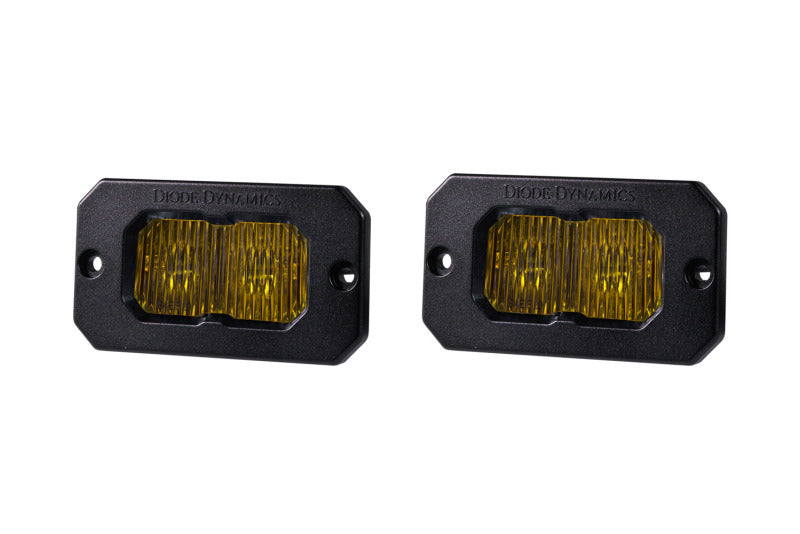 Diode Dynamics Stage Series 2 In LED Pod Pro - Yellow Fog Flush ABL (Pair) Diode Dynamics Stage Series 2 In LED Pod Pro - Yellow Fog Flush ABL (Pair)