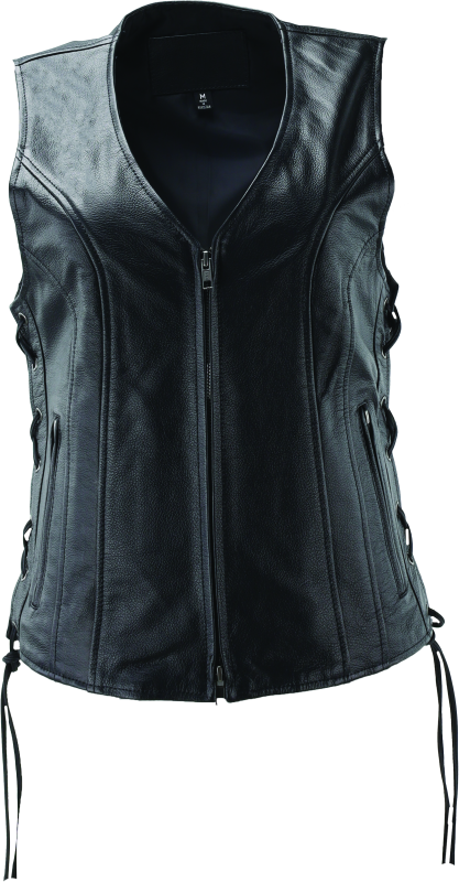 Kuryakyn Leather By River Road Sapphire Leather Vest Black Womens - XL Kuryakyn Leather By River Road Sapphire Leather Vest Black Womens - XL