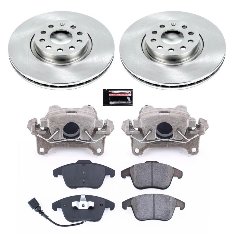 Power Stop 15-18 Audi Q3 Front Autospecialty Brake Kit w/Calipers Power Stop 15-18 Audi Q3 Front Autospecialty Brake Kit w/Calipers